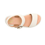 Sandalias de cuña Uplift Strap para mujer color taupe
