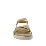 Sandalias flats Denisse 4 para mujer color taupe