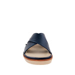 Sandalias flats Shasta para mujer color navy
