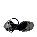 Sandalias de cuña Nathy para mujer color plateado