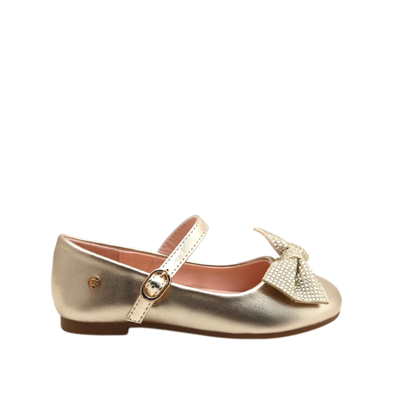 Ballerinas Zarina para niña color dorado