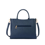 Cartera satchel Uga para mujer color navy