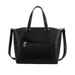 Cartera satchel Velia para mujer color negro