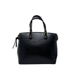 Cartera satchel Nicola para mujer color negro
