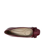 Ballerinas Collette para mujer color vino
