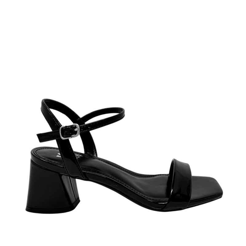 Sandalias de tacón Birdiee para mujer color negro