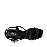 Sandalias de tacón Birdiee para mujer color negro