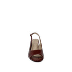 Tacones slingback Verena para mujer color vino