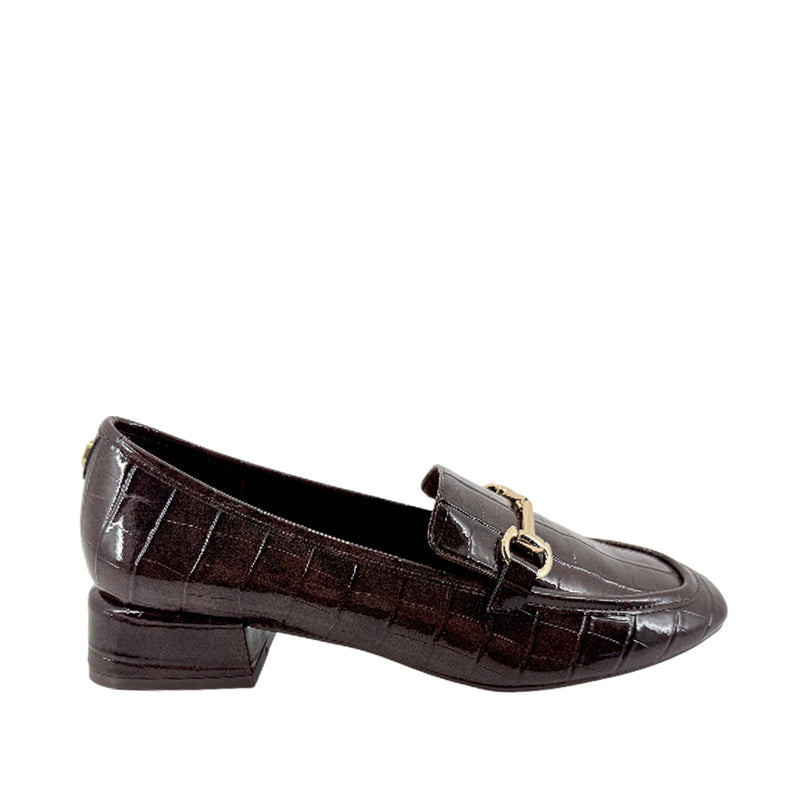 Mocasines Unitey para mujer color café