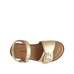 Sandalias Lucerna para niña color dorado