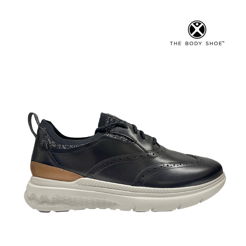 Casuales Excel Wingtip para hombre color negro