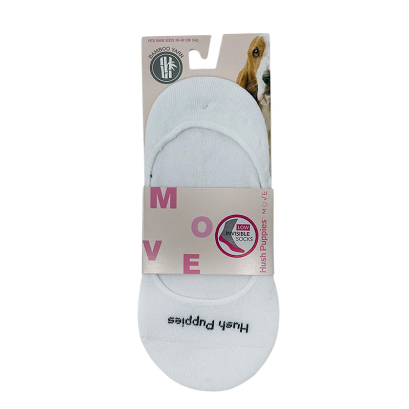 Calcetines invisibles Move para hombre color blanco