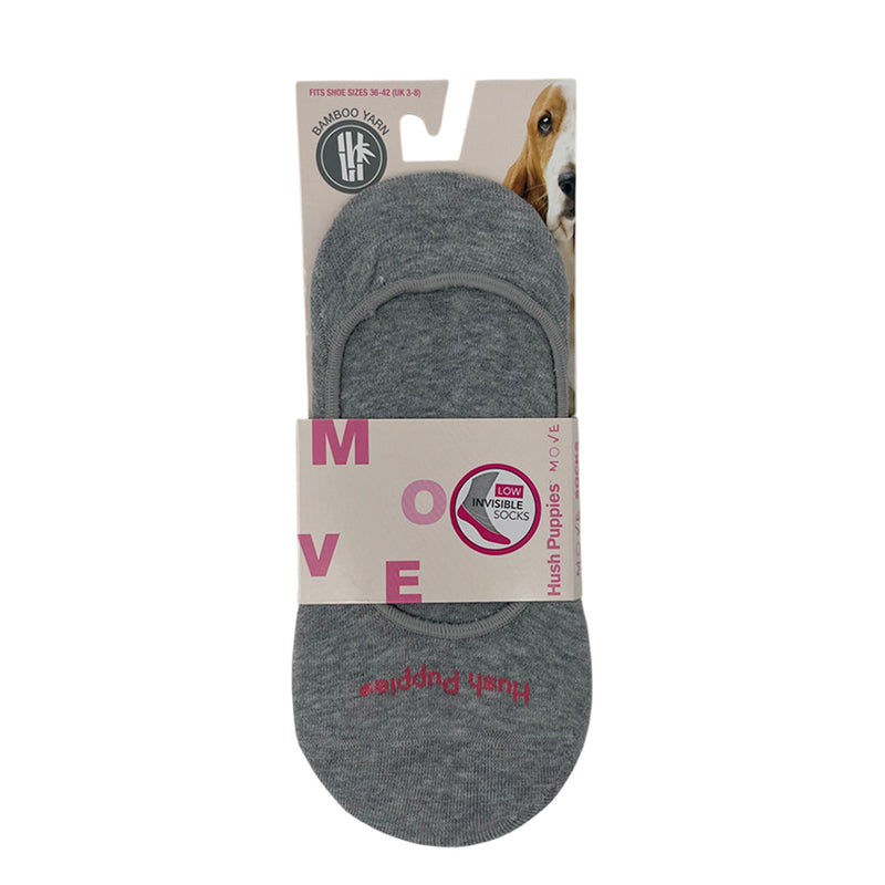 Calcetines invisibles Move para hombre color gris