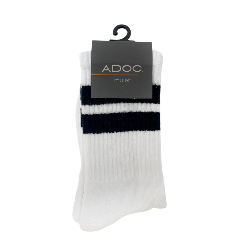 Calcetines Retro unisex color blanco