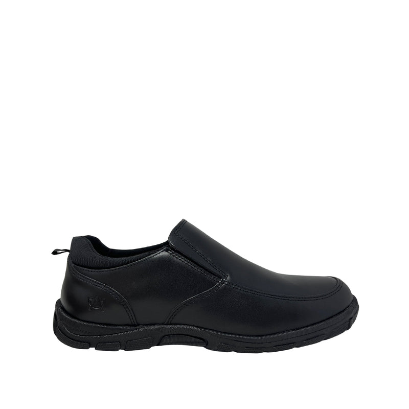 Zapatos escolares Afton para niño color negro
