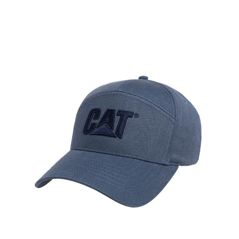 Gorra Cat Logo 7 Panel unisex color azul