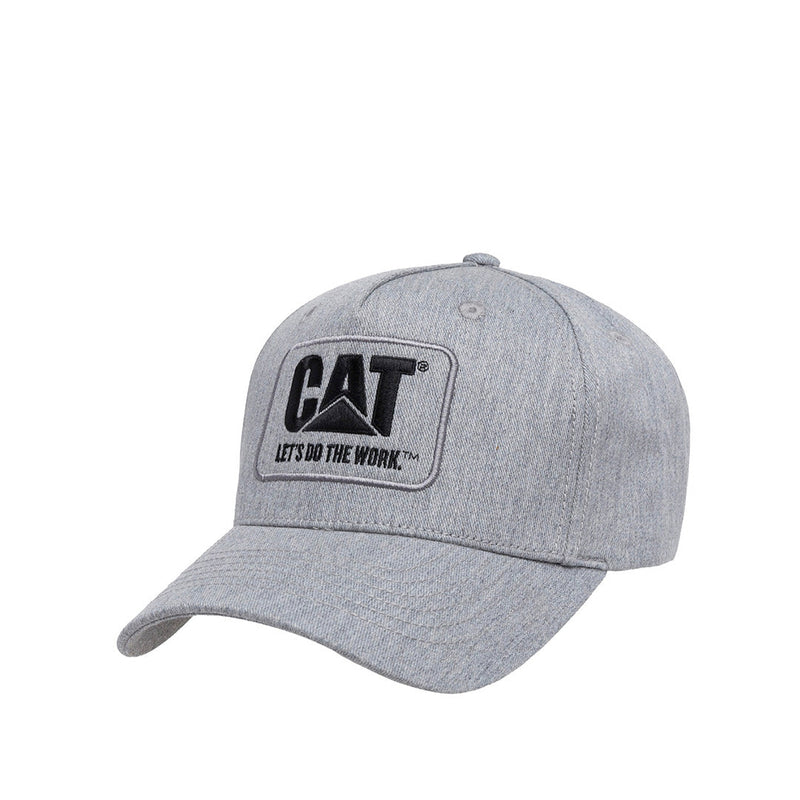 Gorra Do The Work Logo unisex color gris