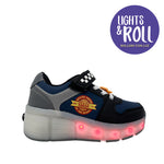 Tennis Cars para niño color navy y blanco