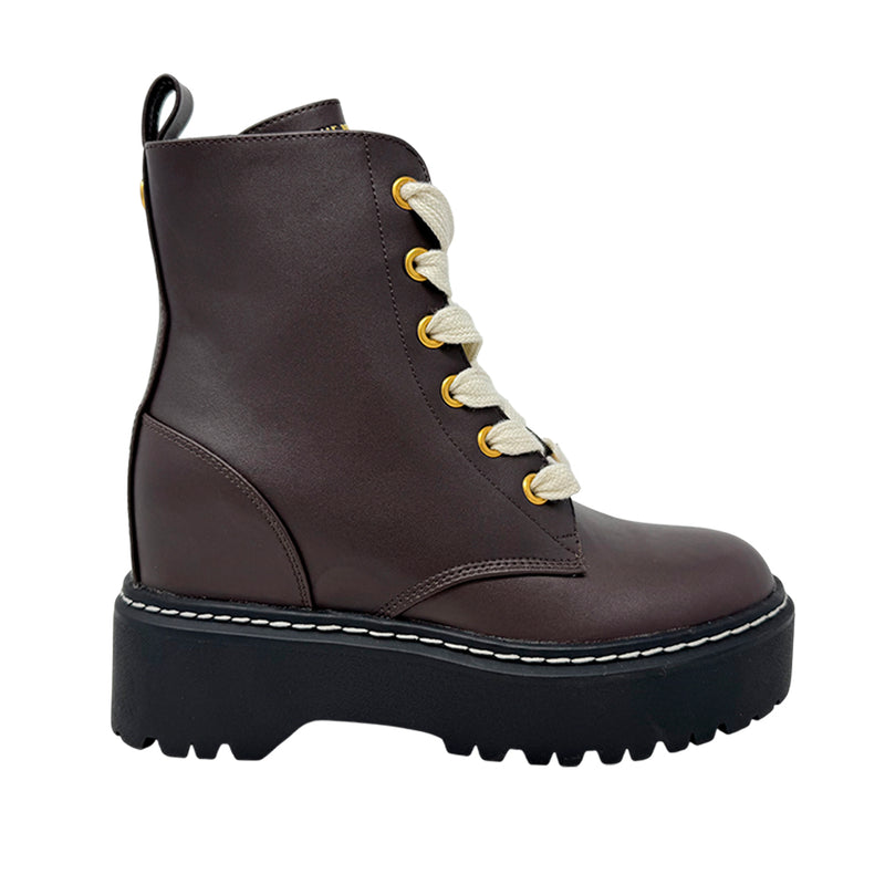 Botas de tacón Gatekeeper para mujer color café