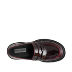 Mocasines Turnout para mujer color vino