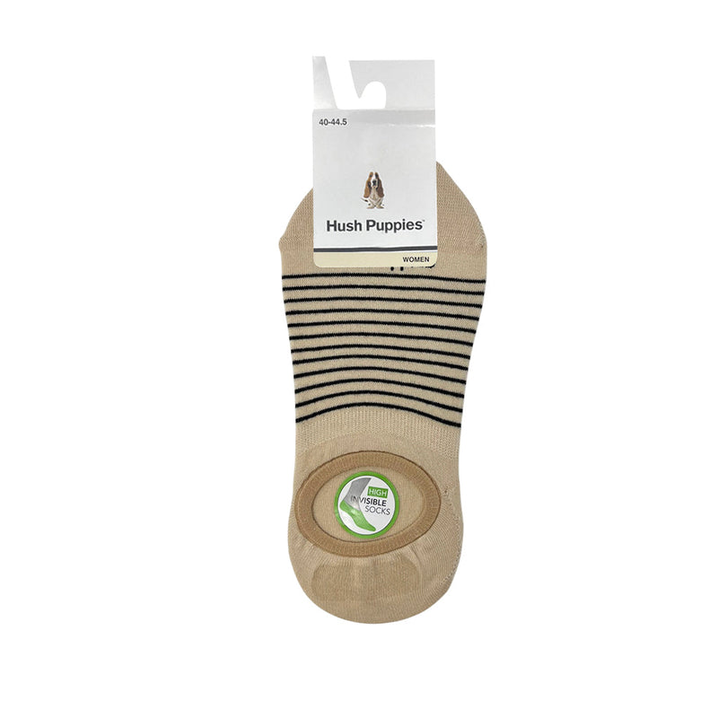 Calcetines invisibles Lines para mujer color hueso