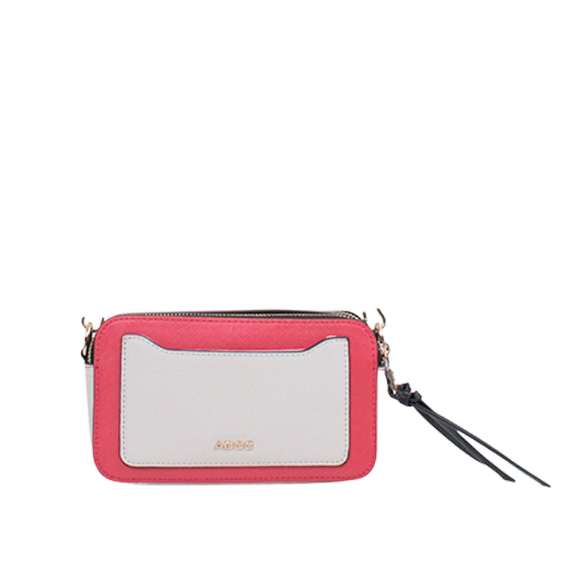 Cartera crossbody Libby para mujer color rojo