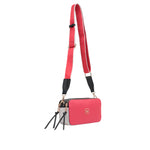 Cartera crossbody Libby para mujer color rojo