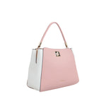 Cartera satchel Coco para mujer color blush