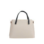 Cartera satchel Bunty para mujer color beige