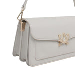 Cartera crossbody Koral para mujer color hueso