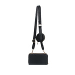 Cartera crossbody Samie para mujer color negro