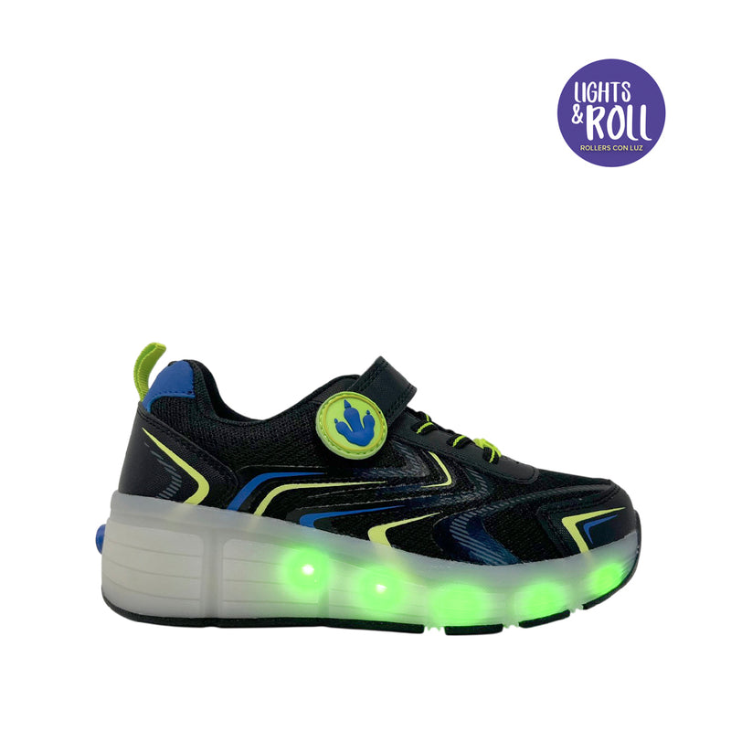 Sneakers con rueda Raptor para niño color multi