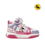 Sneakers Minnie para niña color rosado