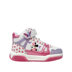Sneakers Minnie para niña color rosado