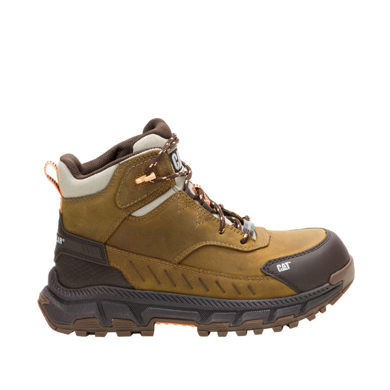 Botas industriales Booster CT para mujer color café