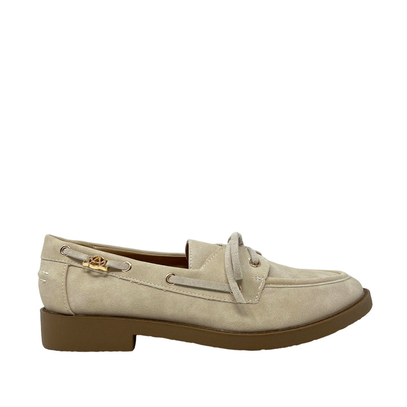 Mocasines Fred para mujer color arena