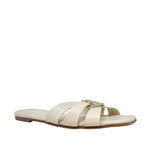 Sandalias slip on Dari para mujer color hueso