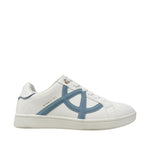 Sneakers Bobbie para mujer color blanco y celeste