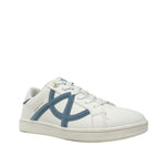 Sneakers Bobbie para mujer color blanco y celeste