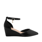 Cuñas Barbara para mujer color negro