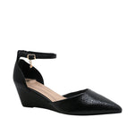 Cuñas Barbara para mujer color negro