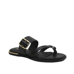 Sandalias flats Malala para mujer color negro