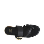 Sandalias flats Malala para mujer color negro