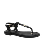 Sandalias flats Alice para mujer color negro