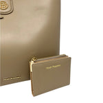 Cartera satchel Josie para mujer color nude