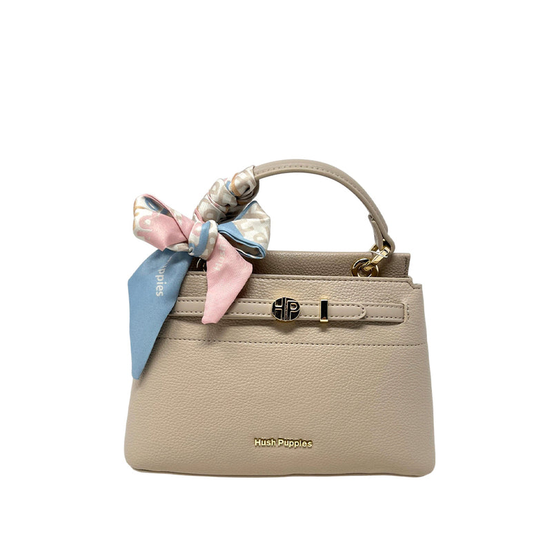 Cartera crossbody Elisa para mujer color beige