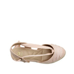 Cuñas Geneva para mujer color blush