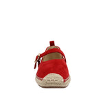 Alpargatas Althea para mujer color rojo