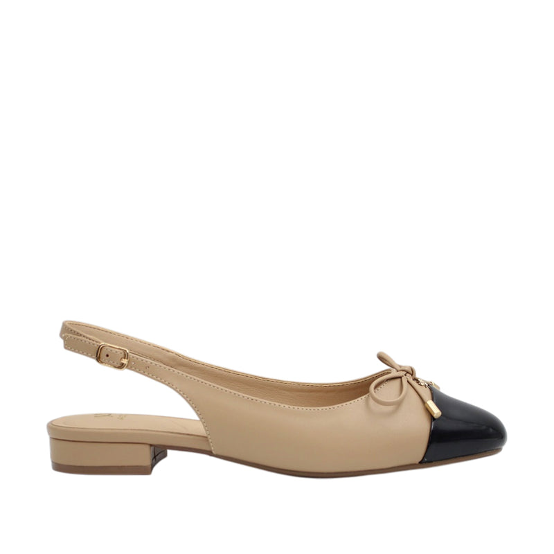 Ballerinas slingback Albany para mujer color nude