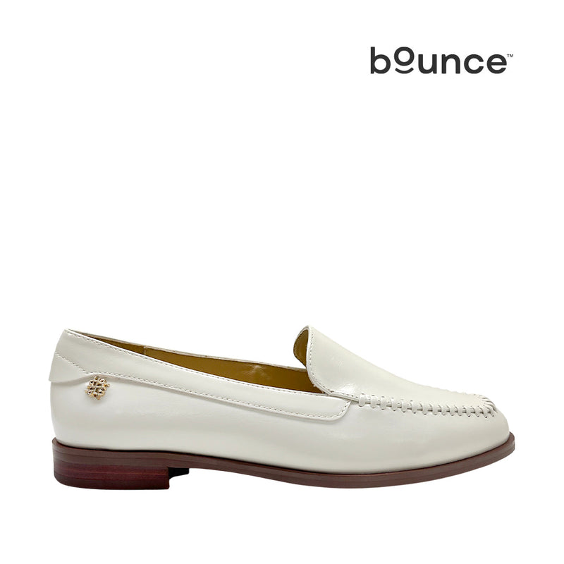 Mocasines Amalfi para mujer color hueso